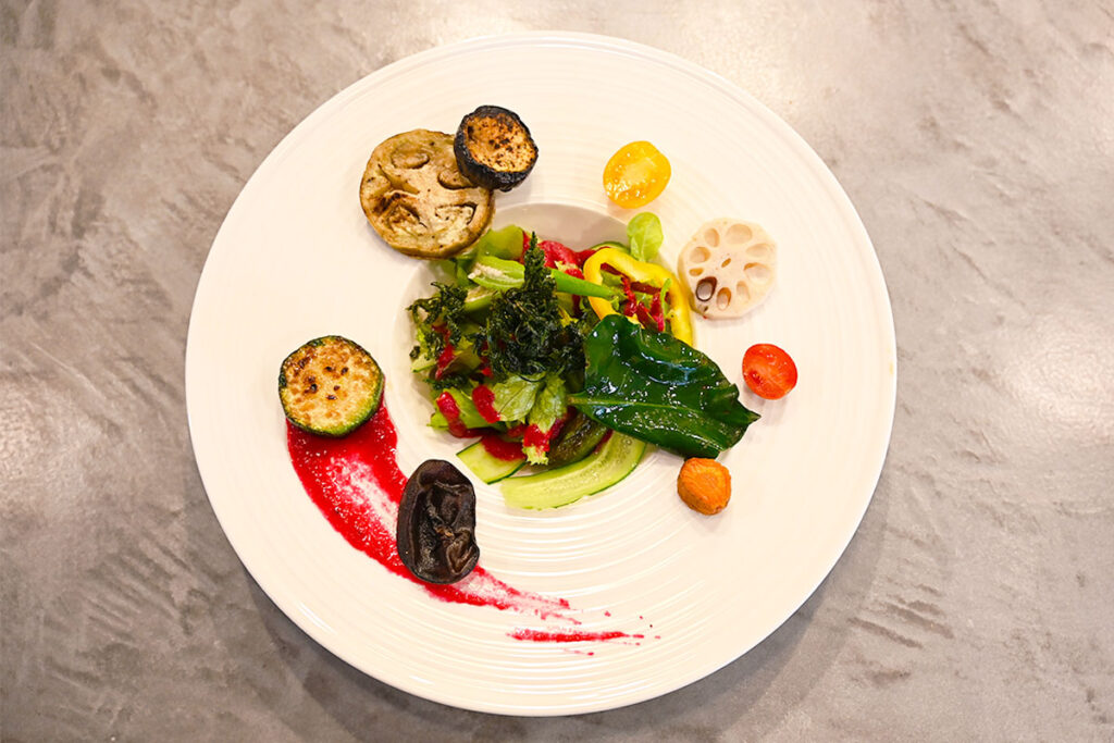 隠し味にこだわる。